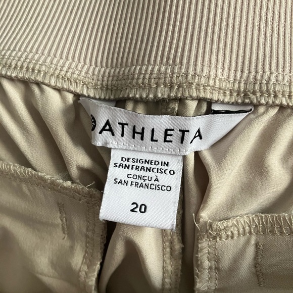 Athleta brooklyn ankle pant size 20 tan beige - Picture 8 of 9